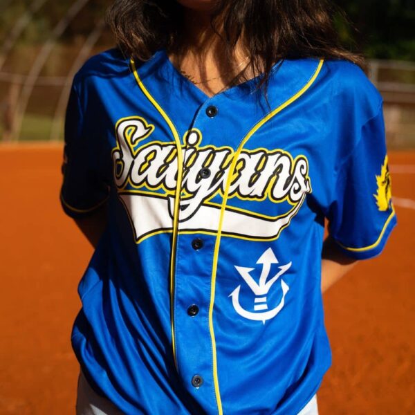Maillot de baseball Saiyan Vegeta Dragon Ball Z – Image 5
