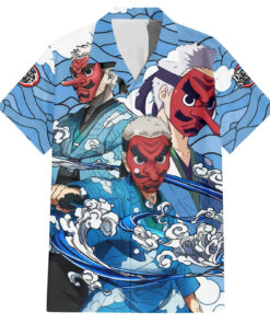 Chemise hawaïenne Sakonji Demon Slayer