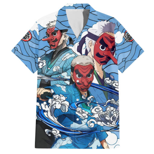 Chemise hawaïenne Sakonji Demon Slayer