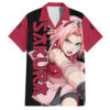 Chemise hawaïenne Sakura Haruno Naruto anime