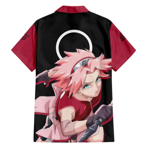 Chemise hawaïenne Sakura Haruno Naruto anime – Image 2