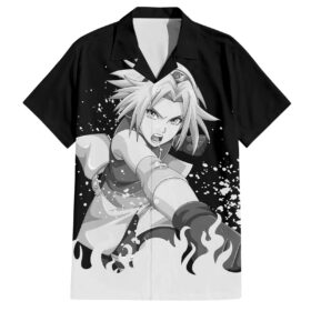 Chemise hawaïenne Sakura Haruno Naruto