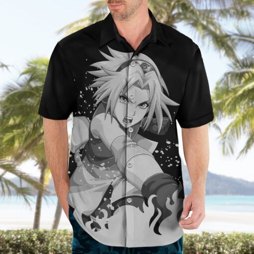 Chemise hawaïenne Sakura Haruno Naruto – Image 3