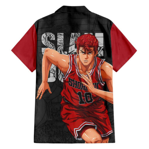 Chemise hawaïenne Sakuragi Slam Dunk anime – Image 2