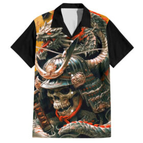 Chemise hawaïenne Samouraï Yakuza Japon art