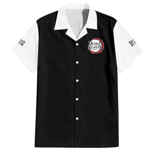 Chemise hawaïenne Sanemi Shinazugawa Demon Slayer anime V2 – Image 2