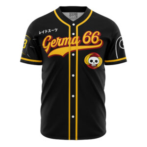 Maillot de baseball Sanji Germa 66 One Piece