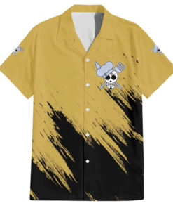 Chemise hawaïenne Sanji manga mix One Piece anime