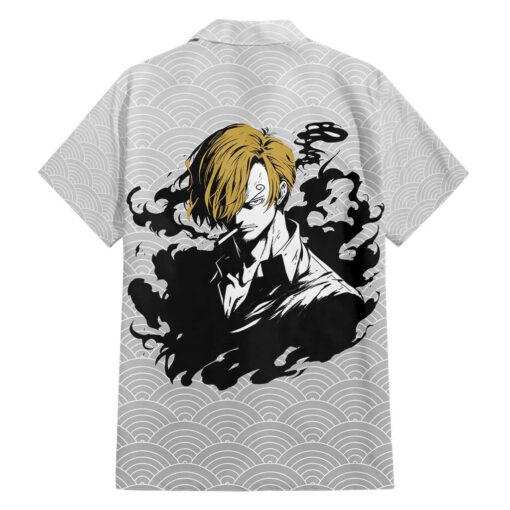 Chemise hawaïenne Sanji One Piece anime – Image 2