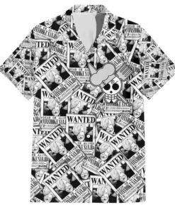 Chemise hawaïenne Sanji Wanted One Piece anime