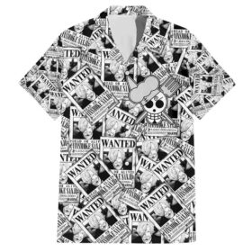 Chemise hawaïenne Sanji Wanted One Piece anime