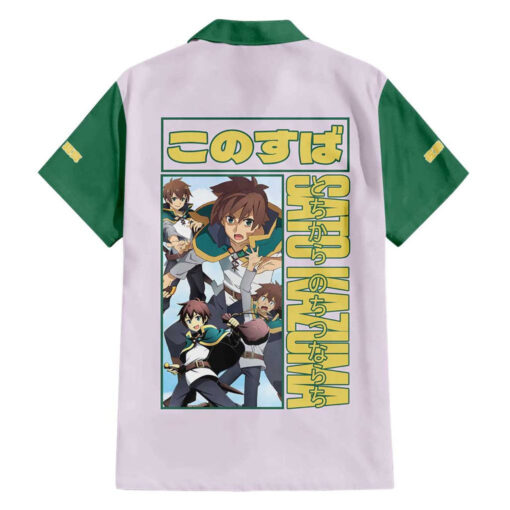 Chemise hawaïenne Sato Kazuma Konosuba anime – Image 2