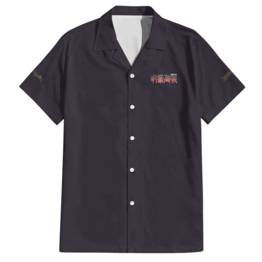 Chemise hawaïenne Satoru Gojo Jujutsu Kaisen anime V2 – Image 2