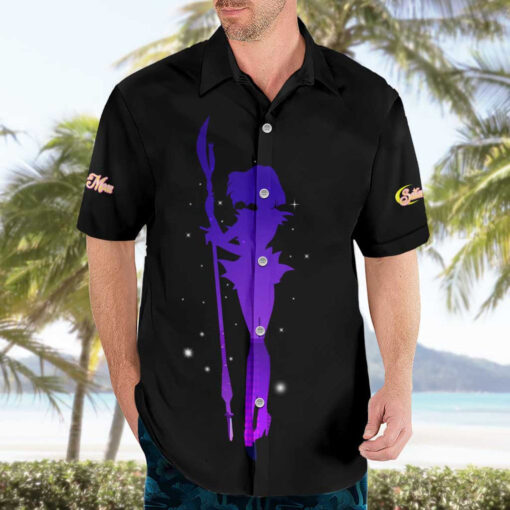 Chemise hawaïenne Sailor Saturn Sailor Moon anime – Image 3