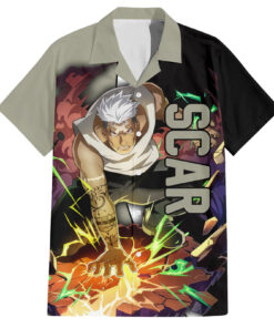 Chemise hawaïenne Scar Fullmetal Alchemist manga