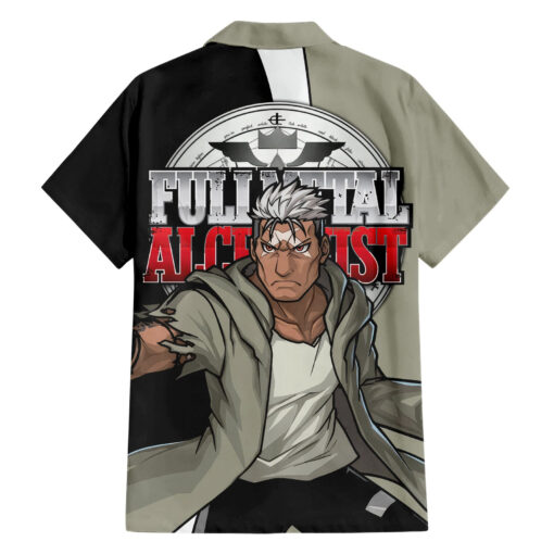 Chemise hawaïenne Scar Fullmetal Alchemist manga – Image 2