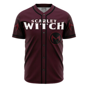 Maillot de baseball Sorcière Rouge Marvel