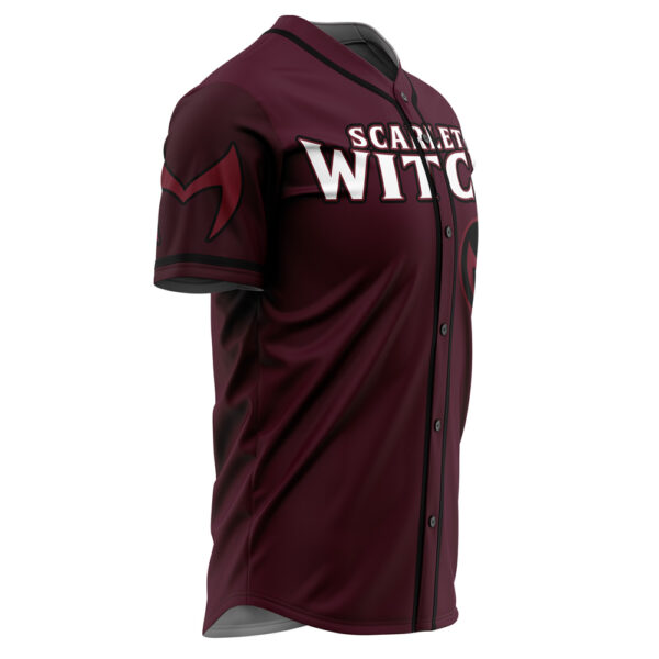 Maillot de baseball Sorcière Rouge Marvel – Image 2