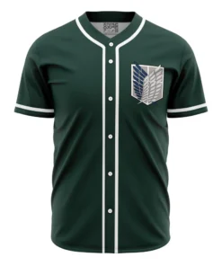 Maillot de baseball Régiment d'Éclaireurs Attack on Titan