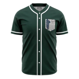 Maillot de baseball Régiment d’Éclaireurs Attack on Titan