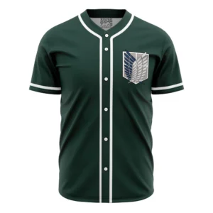 Maillot de baseball Régiment d'Éclaireurs Attack on Titan