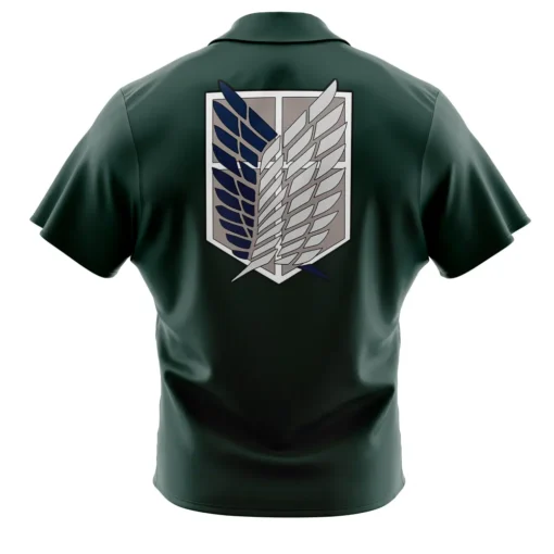 Chemise hawaïenne Régiment de Reconnaissance L’Attaque des Titans – Image 2