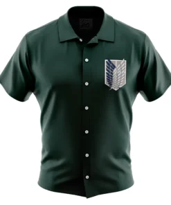Chemise hawaïenne Régiment de Reconnaissance L’Attaque des Titans