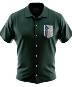 Chemise hawaïenne Régiment d'exploration L’Attaque des Titans