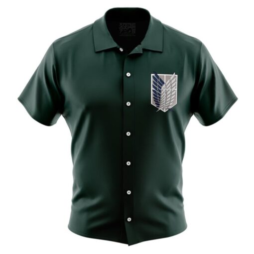 Chemise hawaïenne Régiment d'exploration L’Attaque des Titans