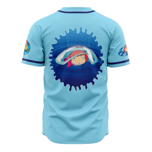 Maillot de baseball Créatures Marines Ponyo Studio Ghibli – Image 2