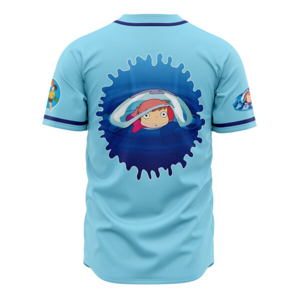 Maillot de baseball Créatures Marines Ponyo Studio Ghibli – Image 2