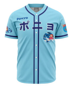 Maillot de baseball Créatures Marines Ponyo Studio Ghibli