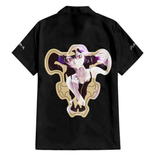 Chemise hawaïenne Secre Swallowtail Black Clover anime – Image 2
