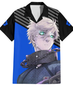 Chemise hawaïenne Seishiro Nagi Blue Lock anime
