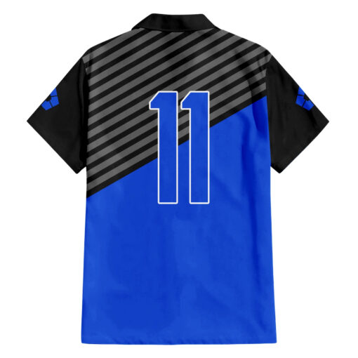 Chemise hawaïenne Seishiro Nagi Blue Lock anime – Image 2