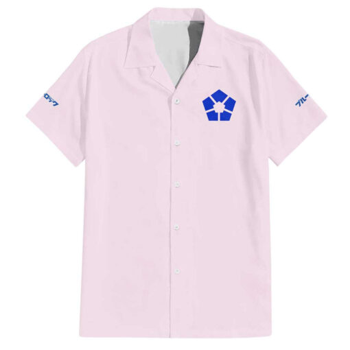 Chemise hawaïenne Seishiro Nagi Blue Lock anime Japon