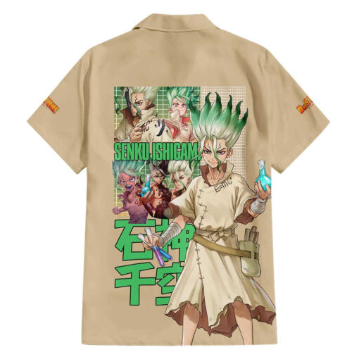 Chemise hawaïenne Senku Ishigami Dr. Stone anime – Image 2