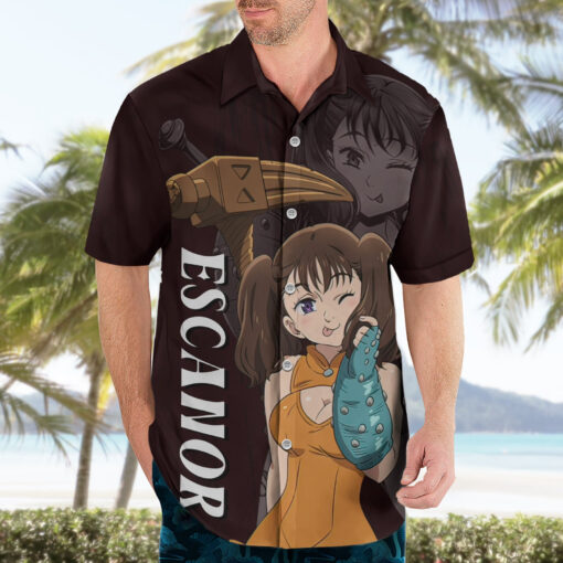 Chemise hawaïenne Serpent Péché d'envie Diane – Image 3