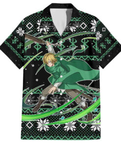 Chemise hawaïenne Serpico Berserk anime mix Noël