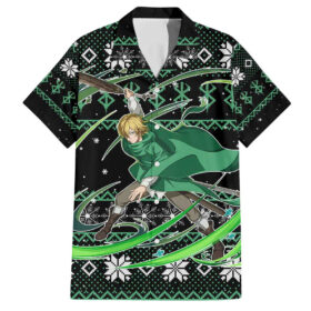 Chemise hawaïenne Serpico Berserk anime mix Noël