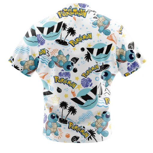Chemise hawaïenne Escouade Carapuce V1 Lunettes Pokémon – Image 2