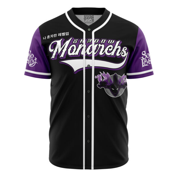 Maillot de baseball Dieux Monarques de l’Ombre Solo Leveling