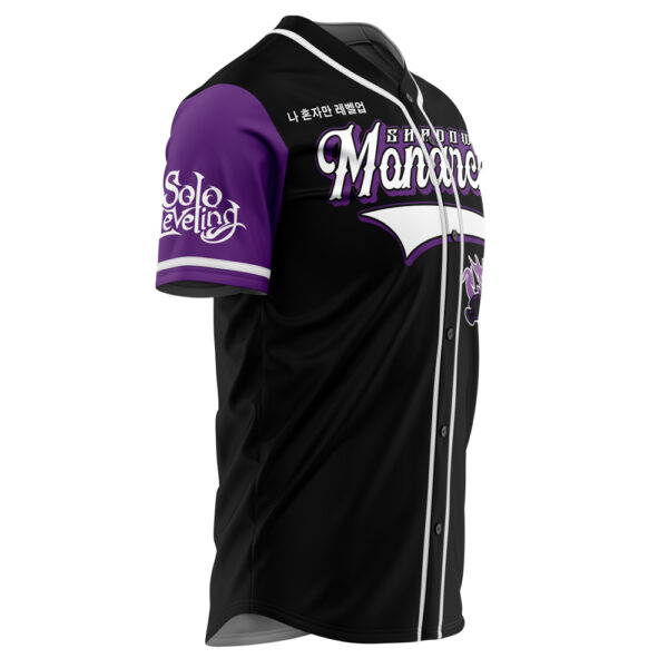 Maillot de baseball Dieux Monarques de l’Ombre Solo Leveling – Image 2