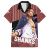 Chemise hawaïenne Shanks Yonko cheveux rouges One Piece