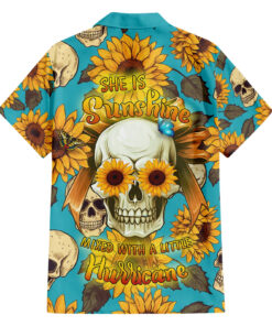 Chemise hawaïenne Elle est soleil mélangé à un peu d’ouragan