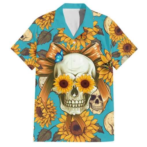 Chemise hawaïenne Elle est soleil mélangé à un peu d’ouragan – Image 2