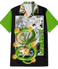 Chemise hawaïenne Shenron Dragon Ball mix manga anime
