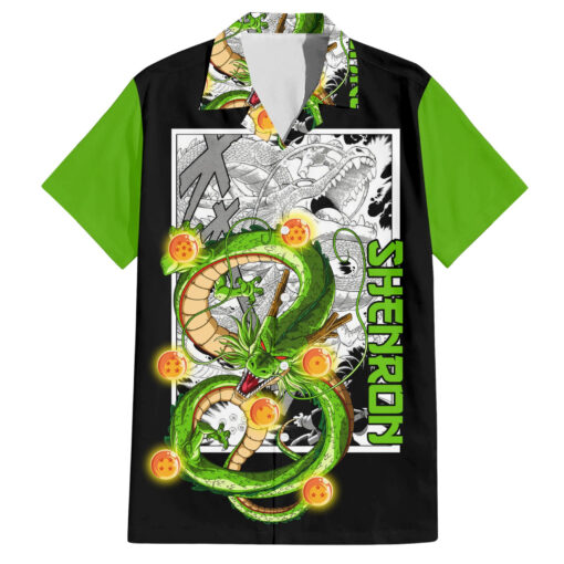 Chemise hawaïenne Shenron Dragon Ball mix manga anime
