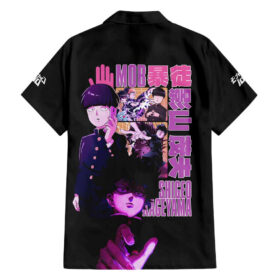 Chemise hawaïenne Shigeo Kageyama Mob Psycho 100 anime V2
