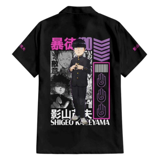 Chemise hawaïenne Shigeo Kageyama Mob Psycho 100 Japon anime